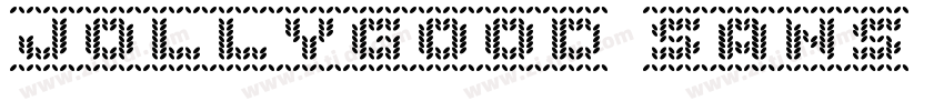 JollyGood Sans Bold字体转换